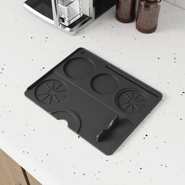 Silicone Espresso Tamping Mat Non Slip Holder Pad Coffee Press Cushion Tools Home Coffee Tamp Station Mat for Cafe
