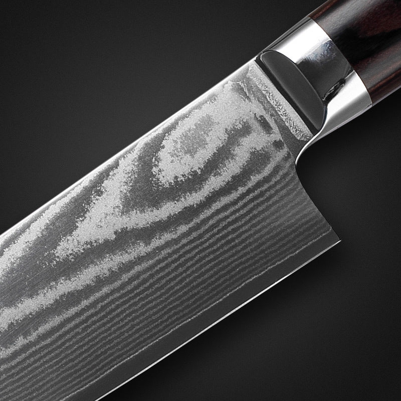 Damascus Steel Chef Knife · 8" (20 cm) — Wudy Kitchen, image 4