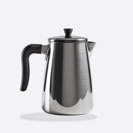 Stainless Steel Pouring Pot – Heat-Resistant Coffee & Milk Kettle (3 Sizes) — catalog shot | Wudy Kitchen