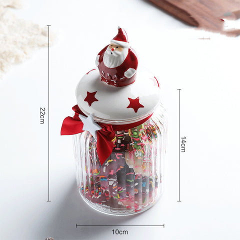 Decorative Storage Jar – Airtight Glass