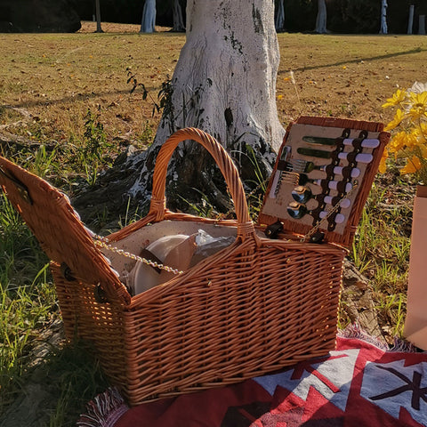 Wudy Spring Large Capacity Picnic Basket