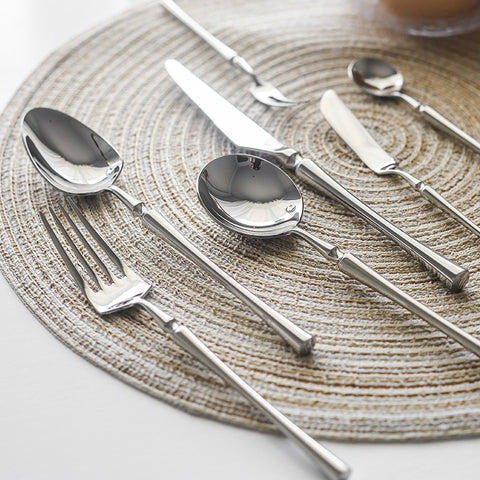 Premium Stainless Steel Cutlery Set – 1 Set Modern Flatware