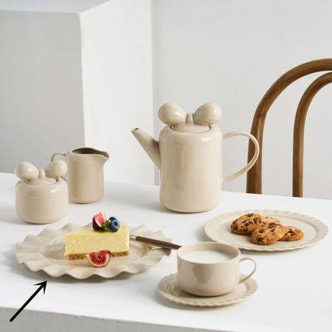 Modern Nordic Porcelain Tea & Serveware Collection