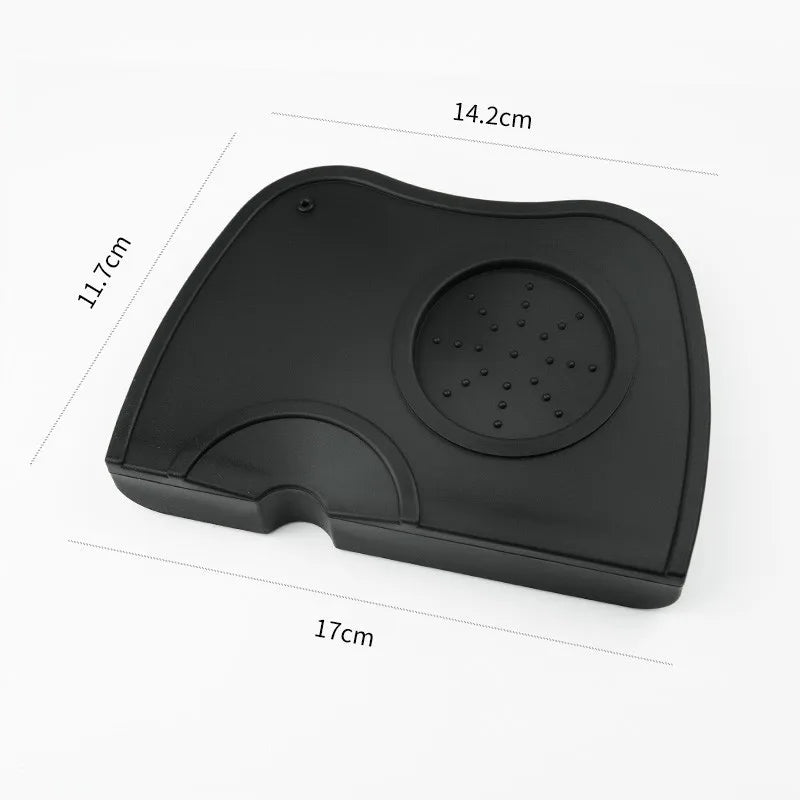 Coffee Tamper Mat Pad anti Skid Tamper Mat Barista Coffeeware Tamping Tools Barista Espresso Tampering Holder Corner Cushion Pad