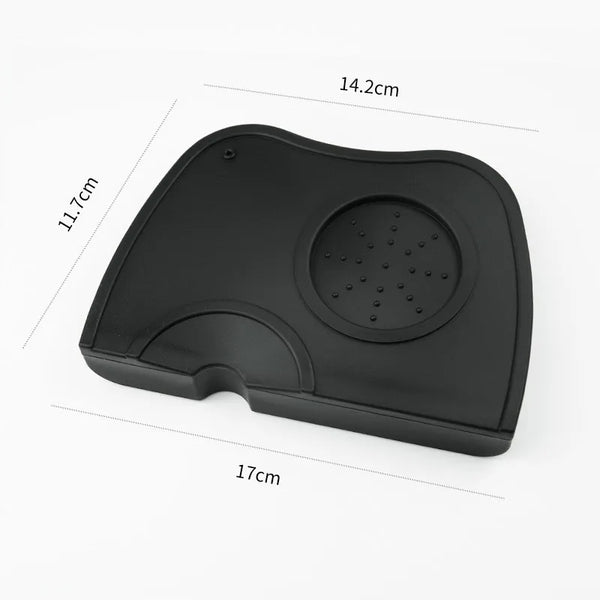 Coffee Tamper Mat Pad anti Skid Tamper Mat Barista Coffeeware Tamping Tools Barista Espresso Tampering Holder Corner Cushion Pad