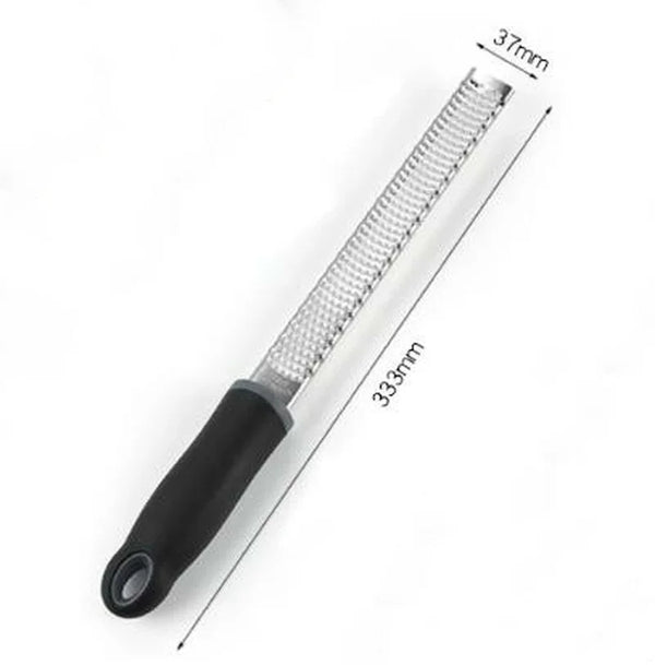 Mill Cheese Grater Stainless Steel Lemon Zester Citrus Ginger Garlic Grater Long Handle Vegetables Kitchen Tool Manual