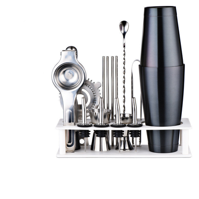 Stainless Cocktail Shaker Set · 12-Piece