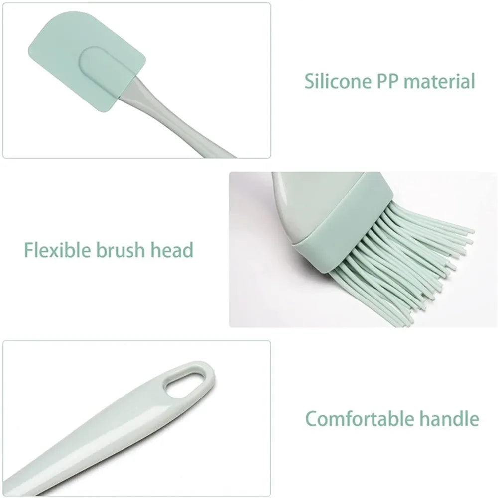 Silicone Spatula & Brush Set · 3-Piece — Wudy Kitchen, image 6