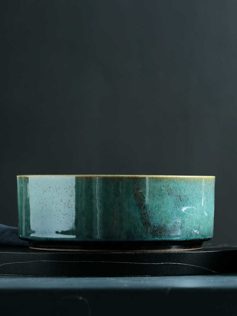 Irregular Blue Rounded Creative Soup Bowl