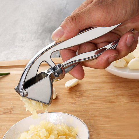 Premium Stainless Steel Garlic Press – Heavy-Duty & Rust-Resistant