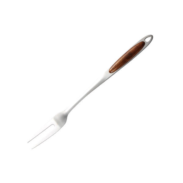 Wudy Kitchen — Wudy 7-Piece Stainless Steel Utensil Set | Wood-Inlay Handles