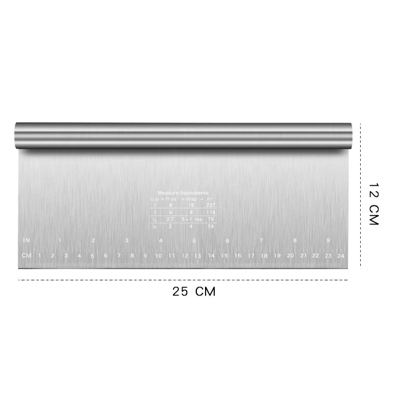 Stainless Steel Dough Divider — 15 / 22 / 25 cm — Wudy Kitchen, image 8