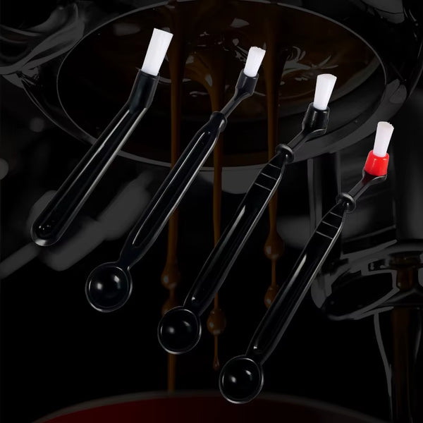 Detachable Brush Head High Quality Food Grade Plastics Coffee Cleaning Brush for Coffee Machine