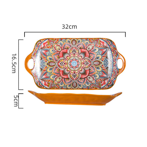 Mandala Porcelain Dinnerware Collection