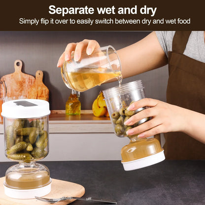 Olive & Pickle Strainer Jar · 750 ml — Wudy Kitchen, image 6