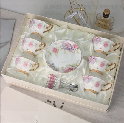 White Floral Porcelain Set · 200 ml — Wudy Kitchen, image 3