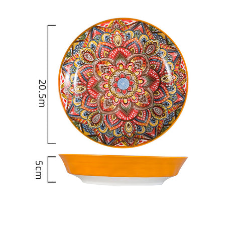 Mandala Porcelain Dinnerware Collection
