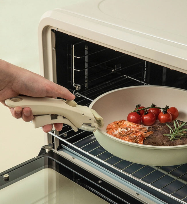 Wudy 4pc Smart Household Pan Set | Stackable Non-Stick Cookware
