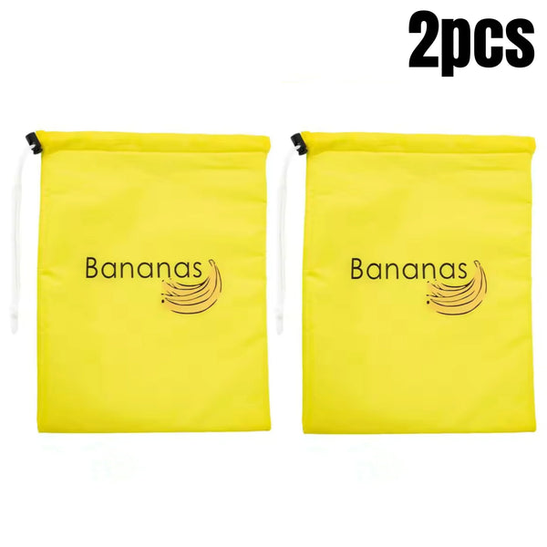 1/2/3/5Pcs Yellow Banana Storage Bags Lettuce Storage Bag Prevents Odor 2 Weeks Fresh-Keep Bundle Insulated Aluminum Film Bags