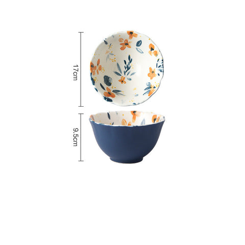 Japanese Ceramic Tableware Creative Bowl And Plate Combination Set