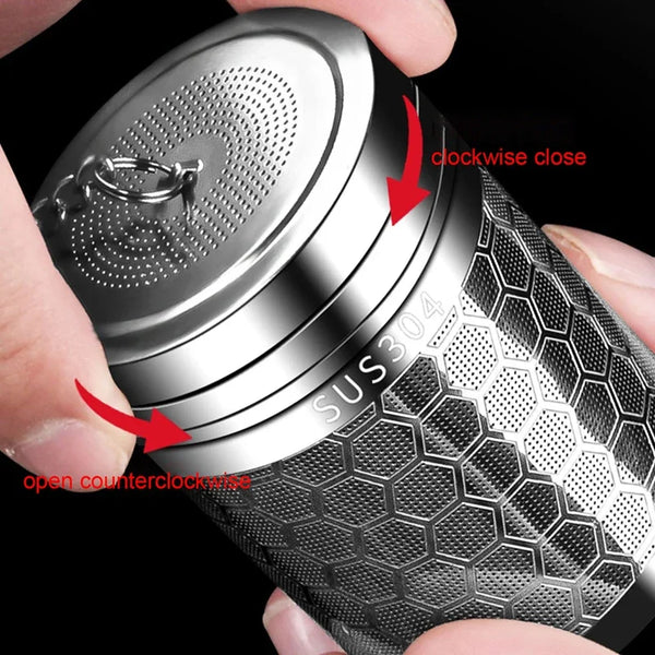 1Pc Tea Infuser, Extra Fine Mesh Tea Strainers for Loose Tea, Stainless Steel Tea Strainer with Extended Chain Hook