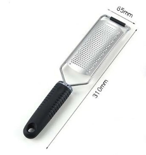 Mill Cheese Grater Stainless Steel Lemon Zester Citrus Ginger Garlic Grater Long Handle Vegetables Kitchen Tool Manual