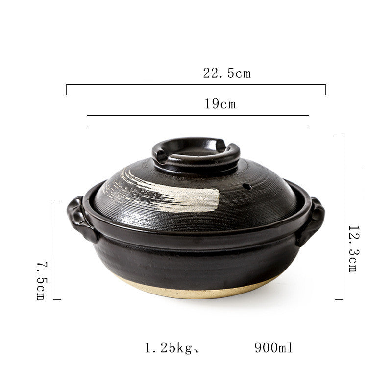 Wudy Ceramic Hot Pot | Heat-Resistant Cooking Pot