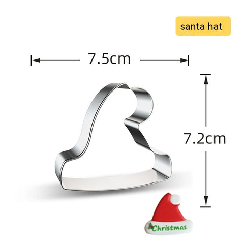 Christmas Cookie Cutter Set – Stainless Steel Holiday Shapes