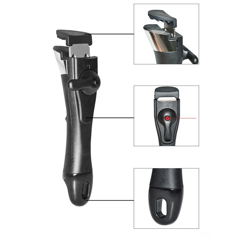 Secure clip-on design
