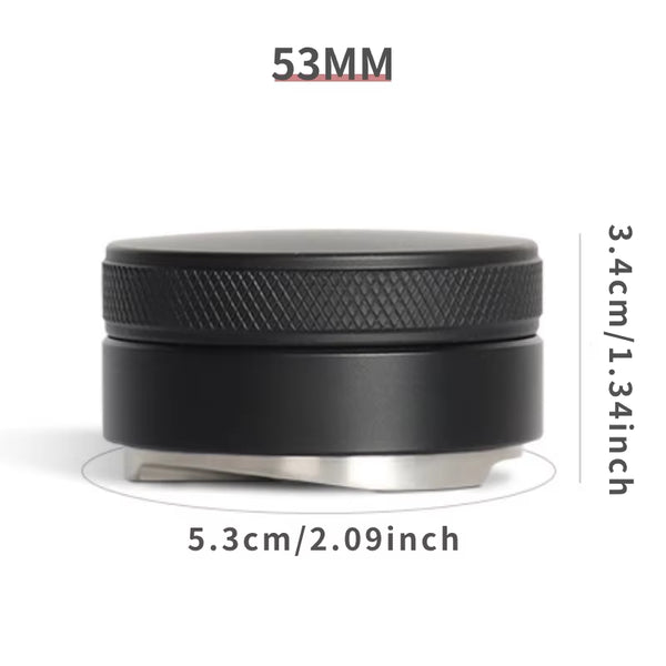 Coffee Distributor Espresso Distribution Tool/Leveler 3 Angled Slopes Adjustable Palm Tamper Fits 51/53/58Mm Portafilter