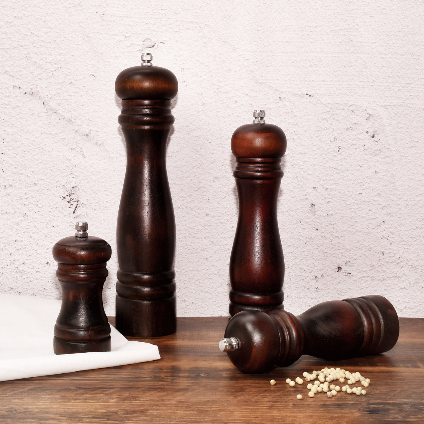 Classic Wooden Spice Mill