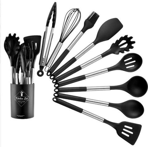 Heat Resistant Spatula Kitchen Tool Set
