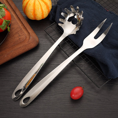 8-Piece Stainless Steel Kitchen Utensil Set – Durable & Elegant