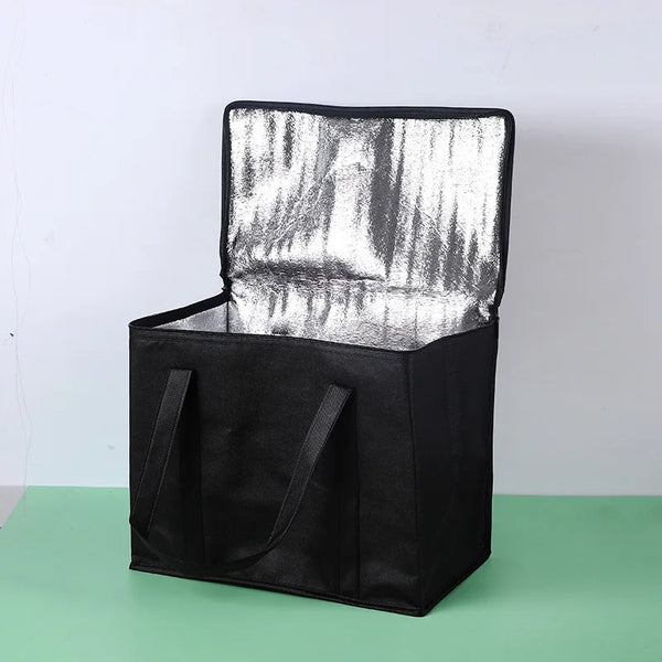 Xl/Large Insulated Bag: Keep Food Hot & Cold for Hours - Grocery Tote, Soft Cooler Bag, Pizza Warmer Lightweight & Sturdy Zipper