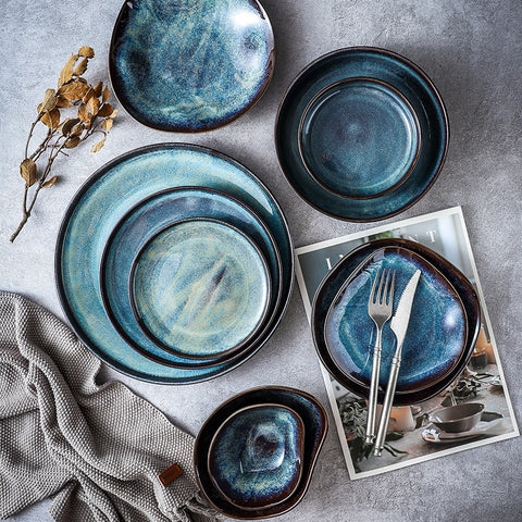Handmade Ceramic Dinner Plate – Changeable Glaze Finish