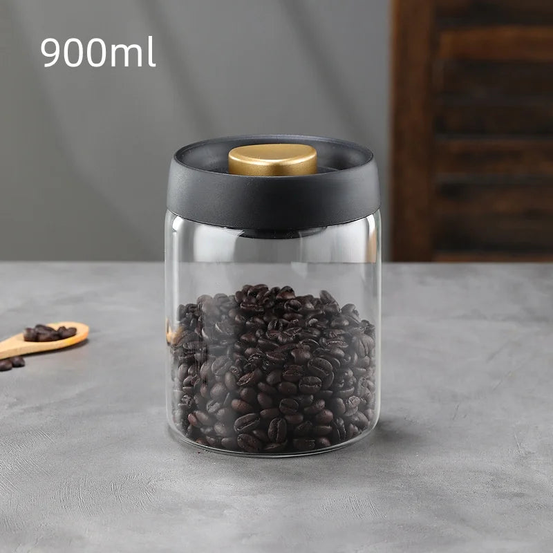 Manual Vacuum Coffee Jar