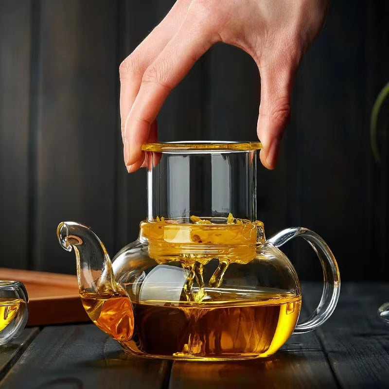Glass Tea Set · with Infuser — Wudy Kitchen, image 4
