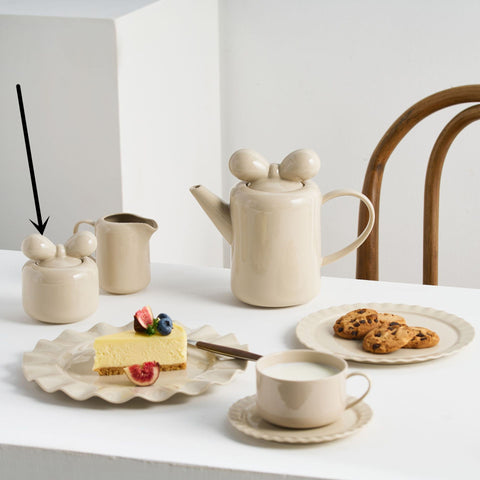 Modern Nordic Porcelain Tea & Serveware Collection