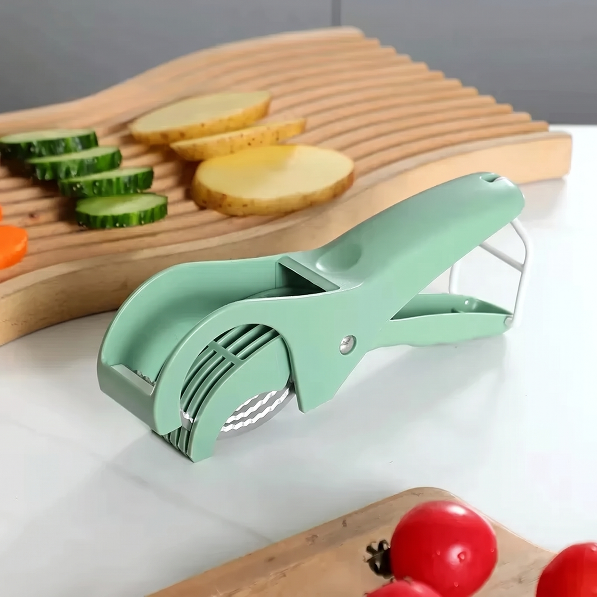 Stainless Steel Fruit & Vegetable Slicer