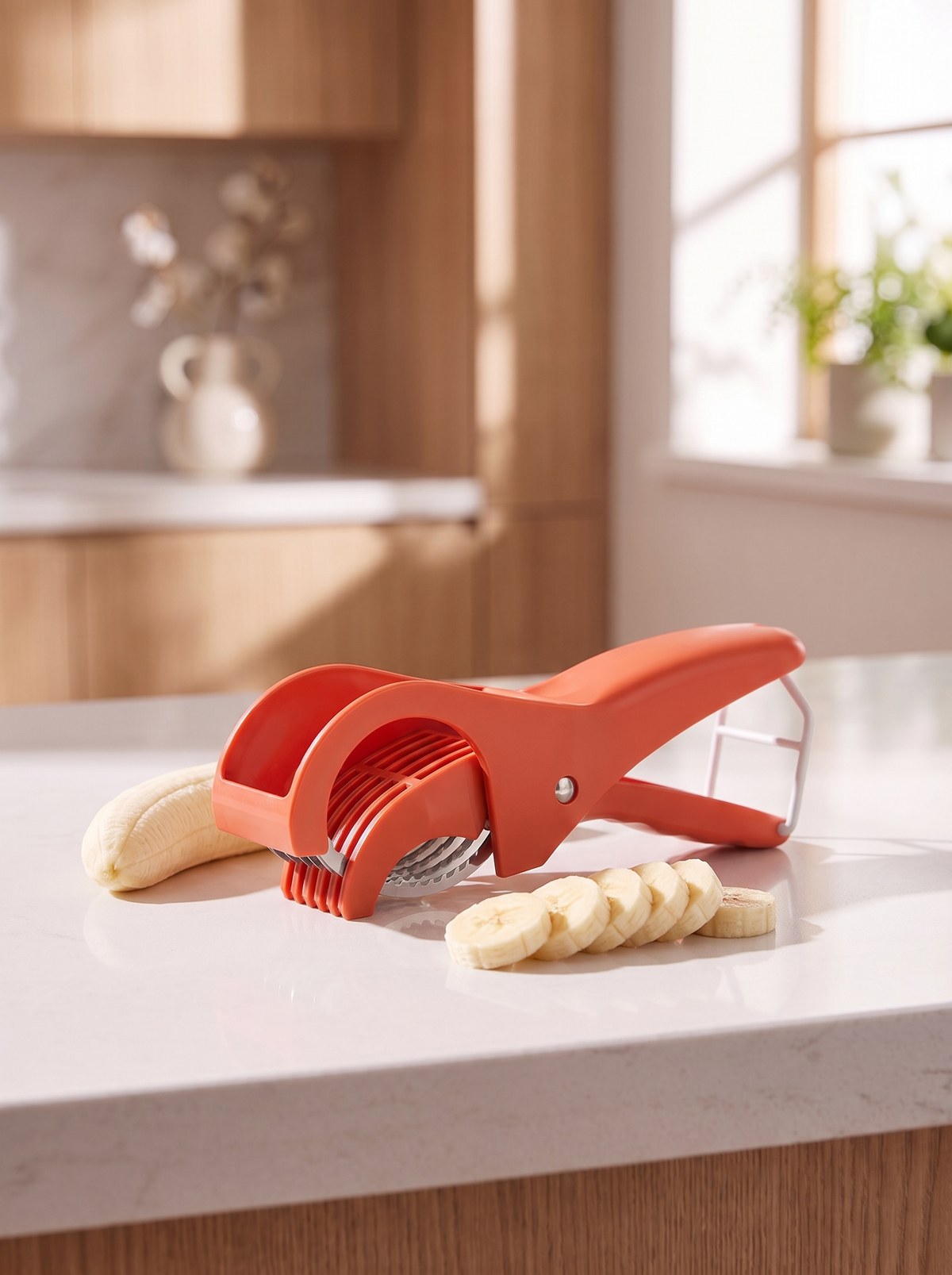Even cuts, less knife guesswork