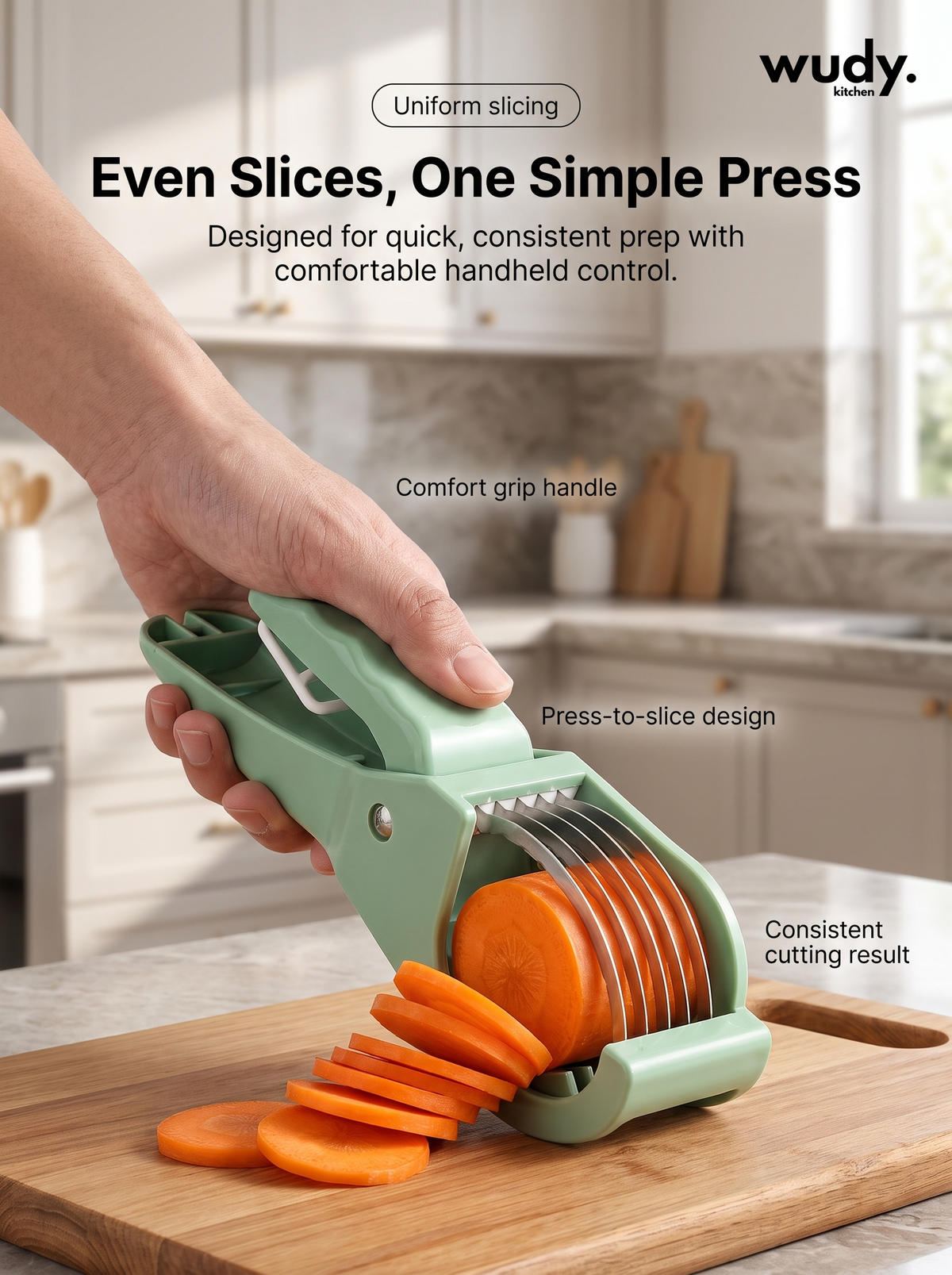 Stainless Steel Fruit & Vegetable Slicer