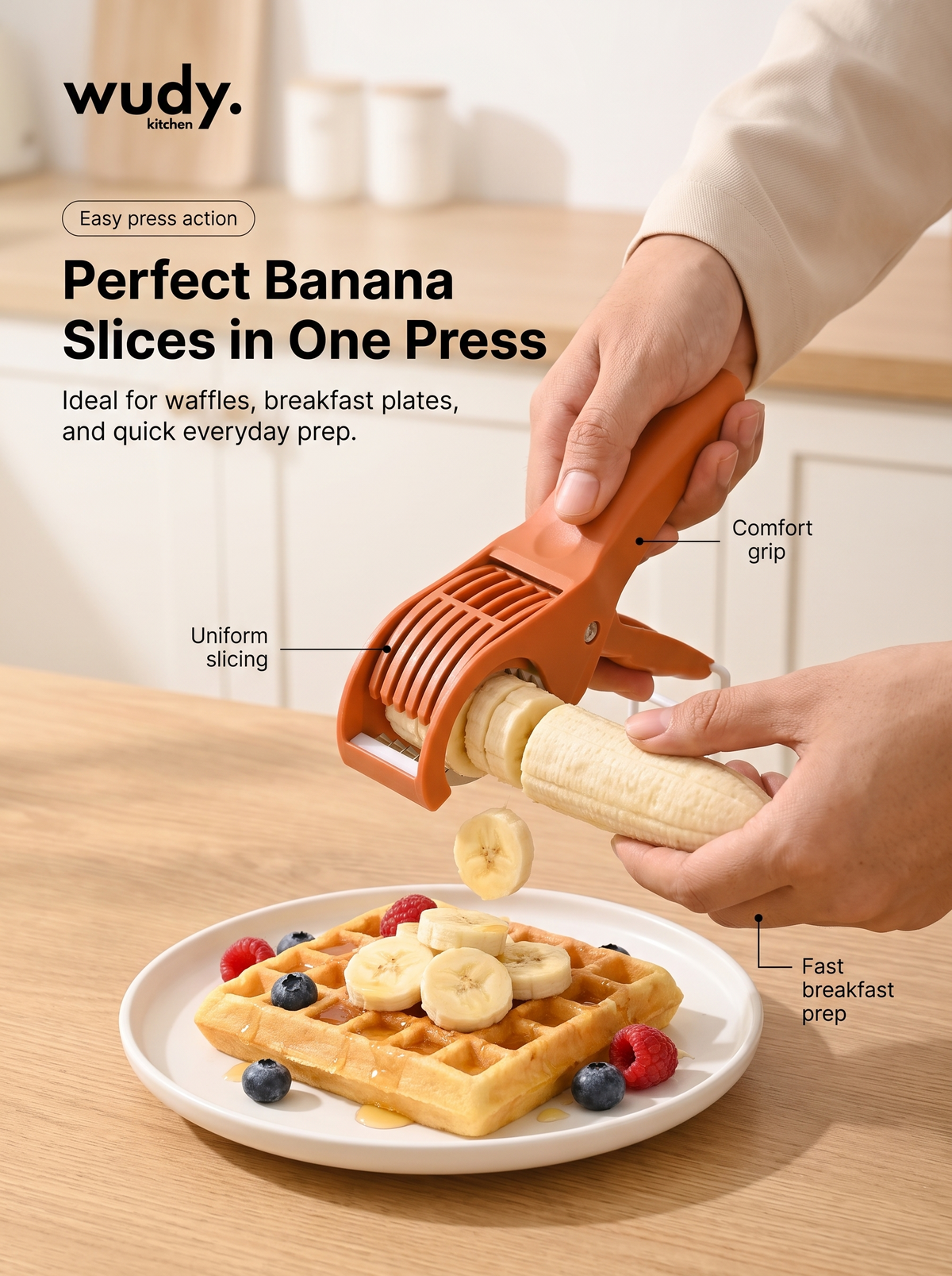 Stainless Steel Fruit & Vegetable Slicer