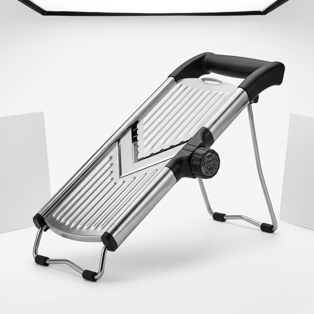 Stainless Steel Mandoline Slicer — Wudy Kitchen, image 1