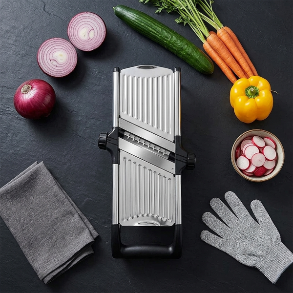 Stainless Steel Mandoline Slicer — Wudy Kitchen, image 12