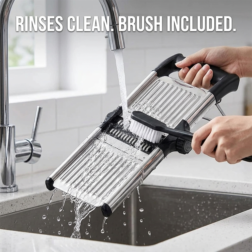 Stainless Steel Mandoline Slicer — Wudy Kitchen, image 9