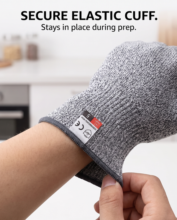 Cut-Resistant Kitchen Gloves