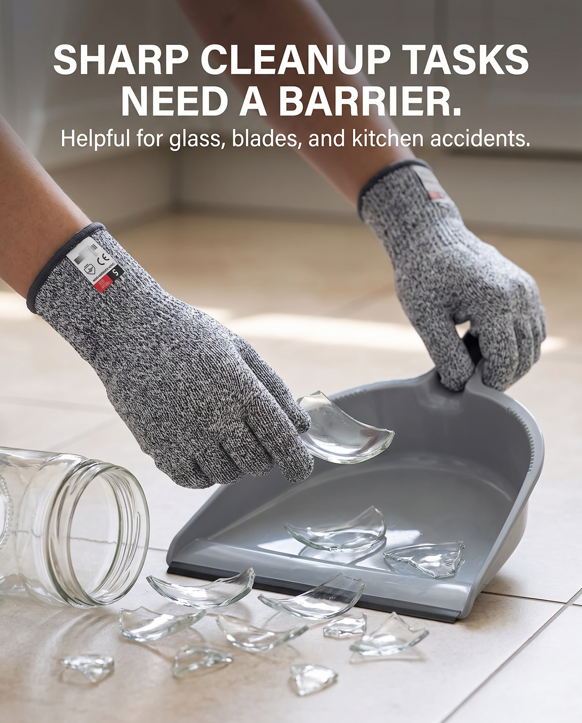Cut-Resistant Kitchen Gloves