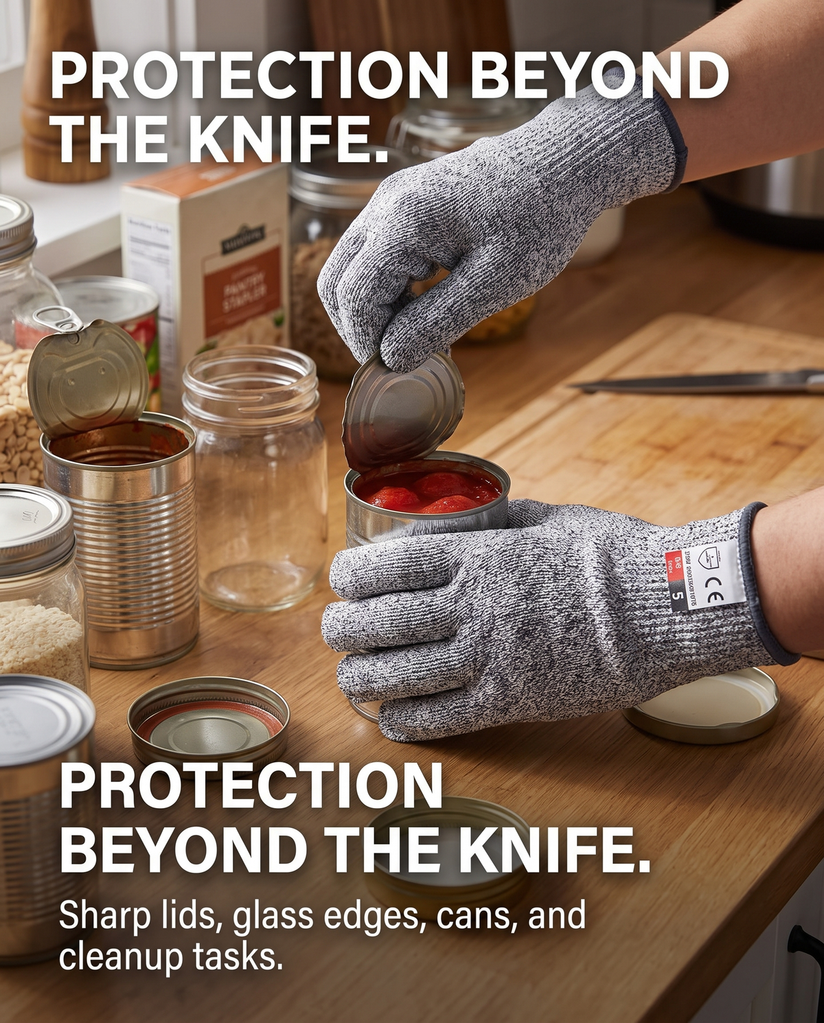 Cut-Resistant Kitchen Gloves