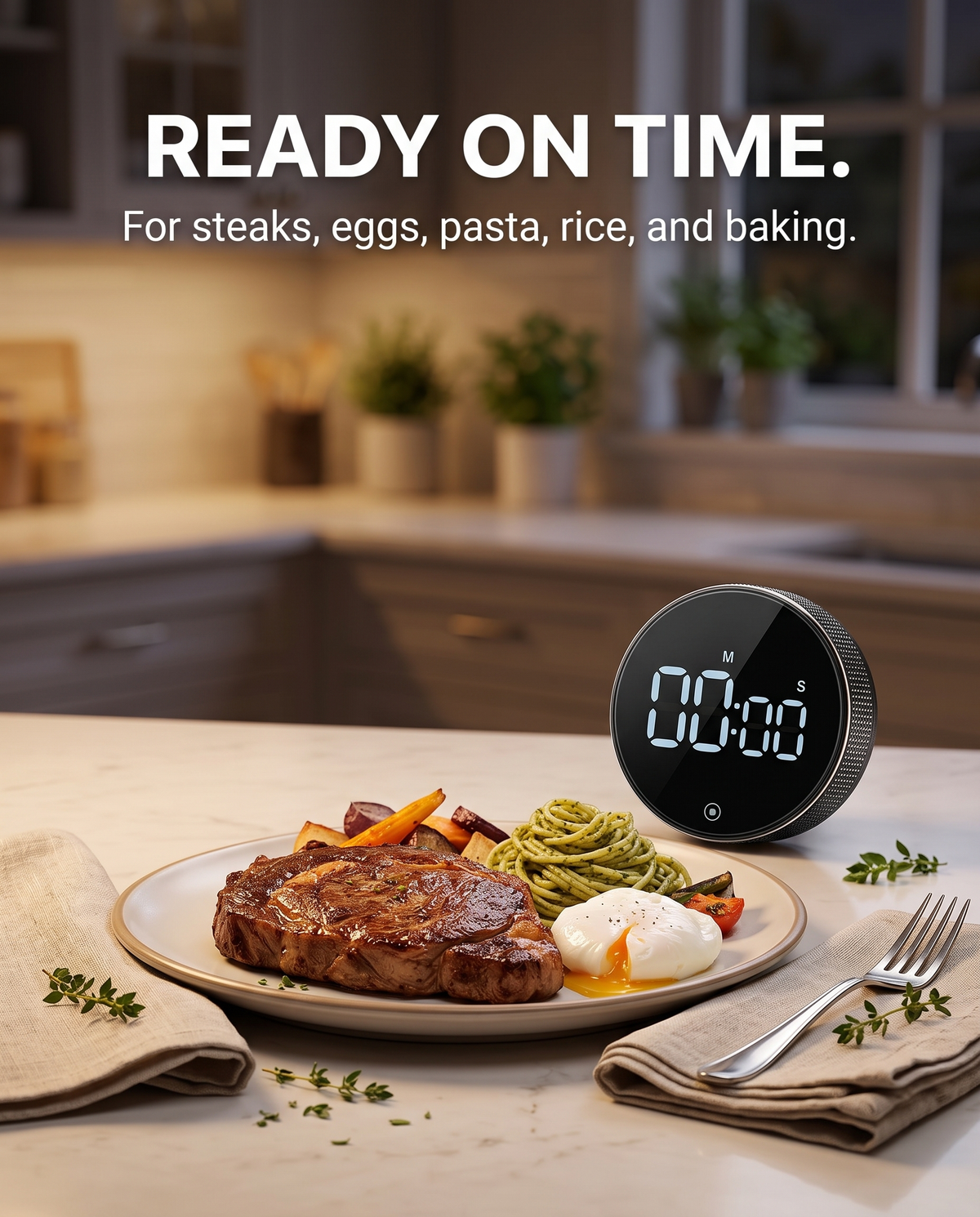 Magnetic Kitchen Timer