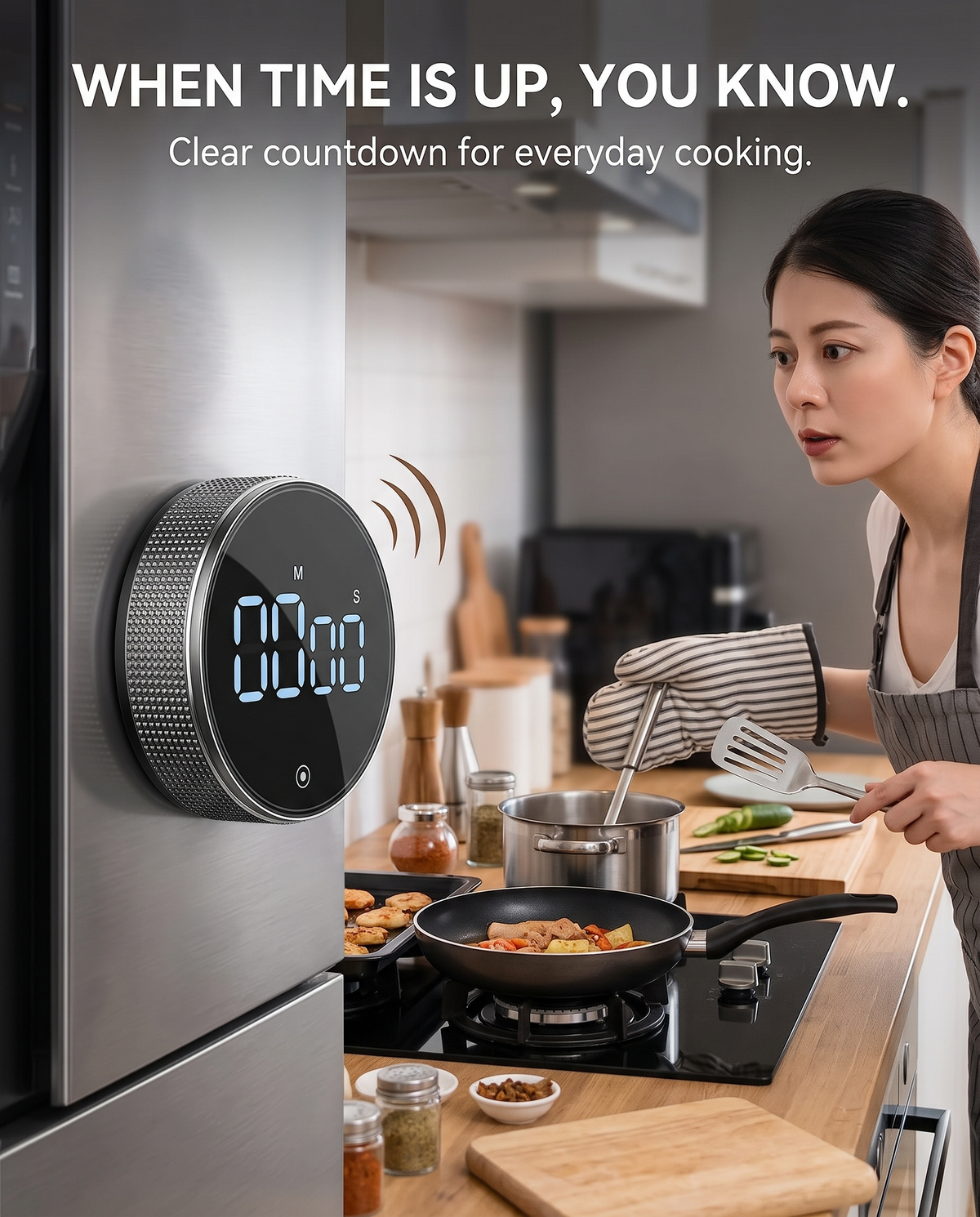 Magnetic Kitchen Timer